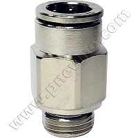 Купить Прямой фитинг с цангой Camozzi 6512-4-M5 (цанга-резьба) фото
